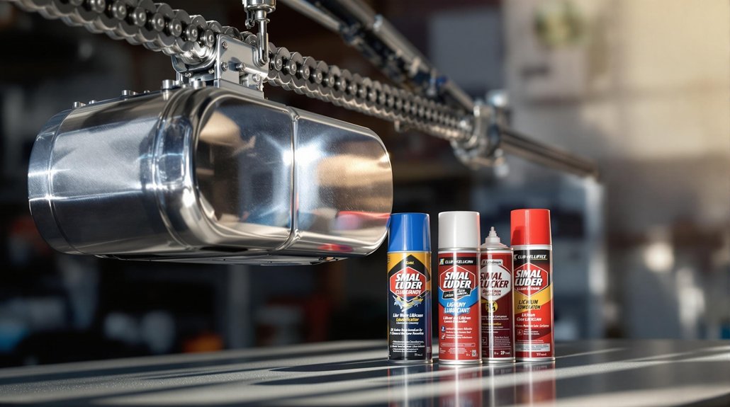 optimal garage door lubricants