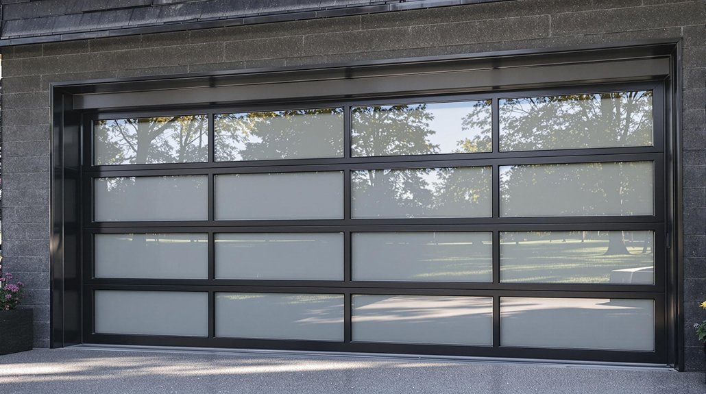 custom garage door finishes