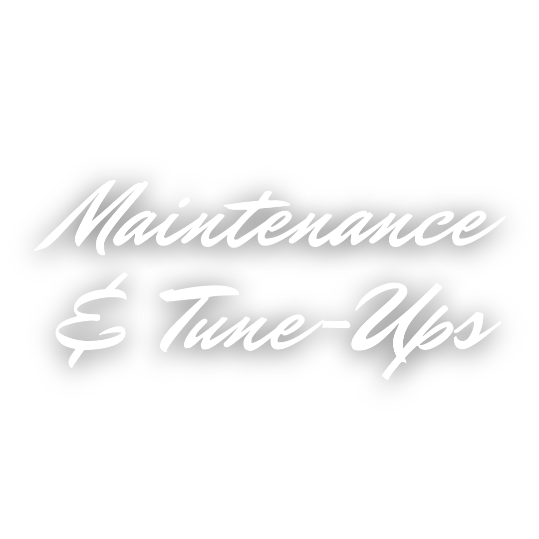 Maintenance & Tune-Ups